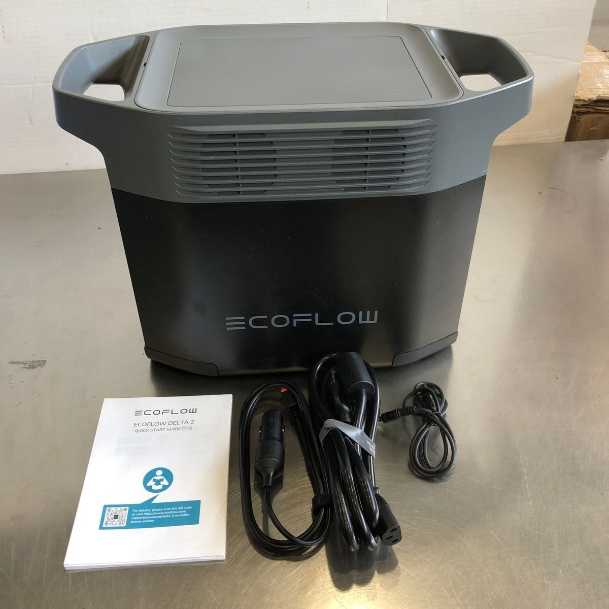 EcoFlow DELTA 2 Portable 1024Wh 1800W Battery Power Station EFD330 Black