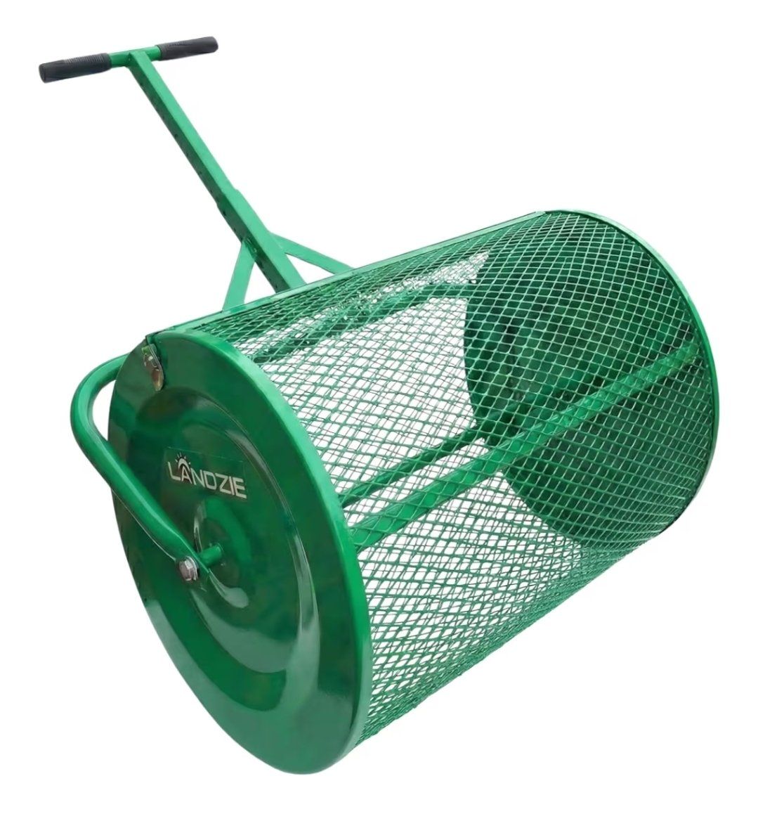 For Rent - Compost and Peat Moss Spreader Roller