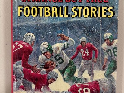 1973 Edition "More Strange But True Football Stories," Hardcover, by Zander Hollander
