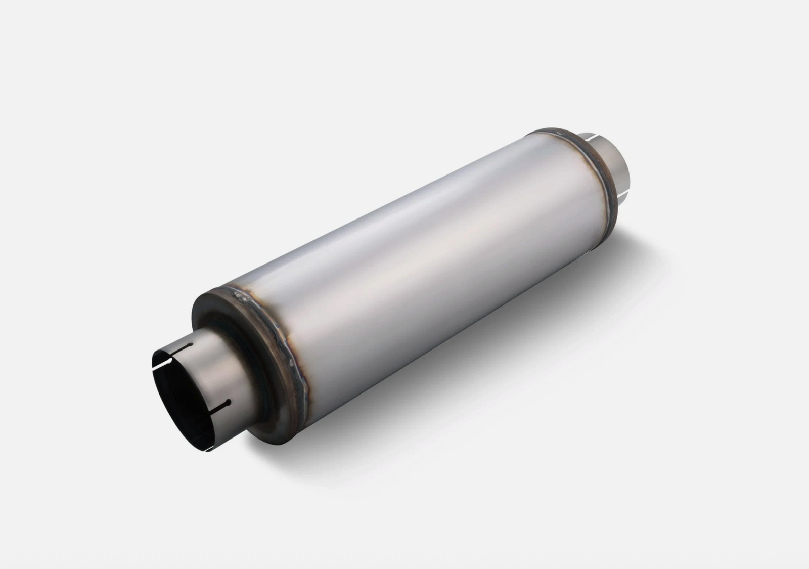 5" Exhaust Muffler Resonator 30" Long Stainless Steel Universal Straight Through