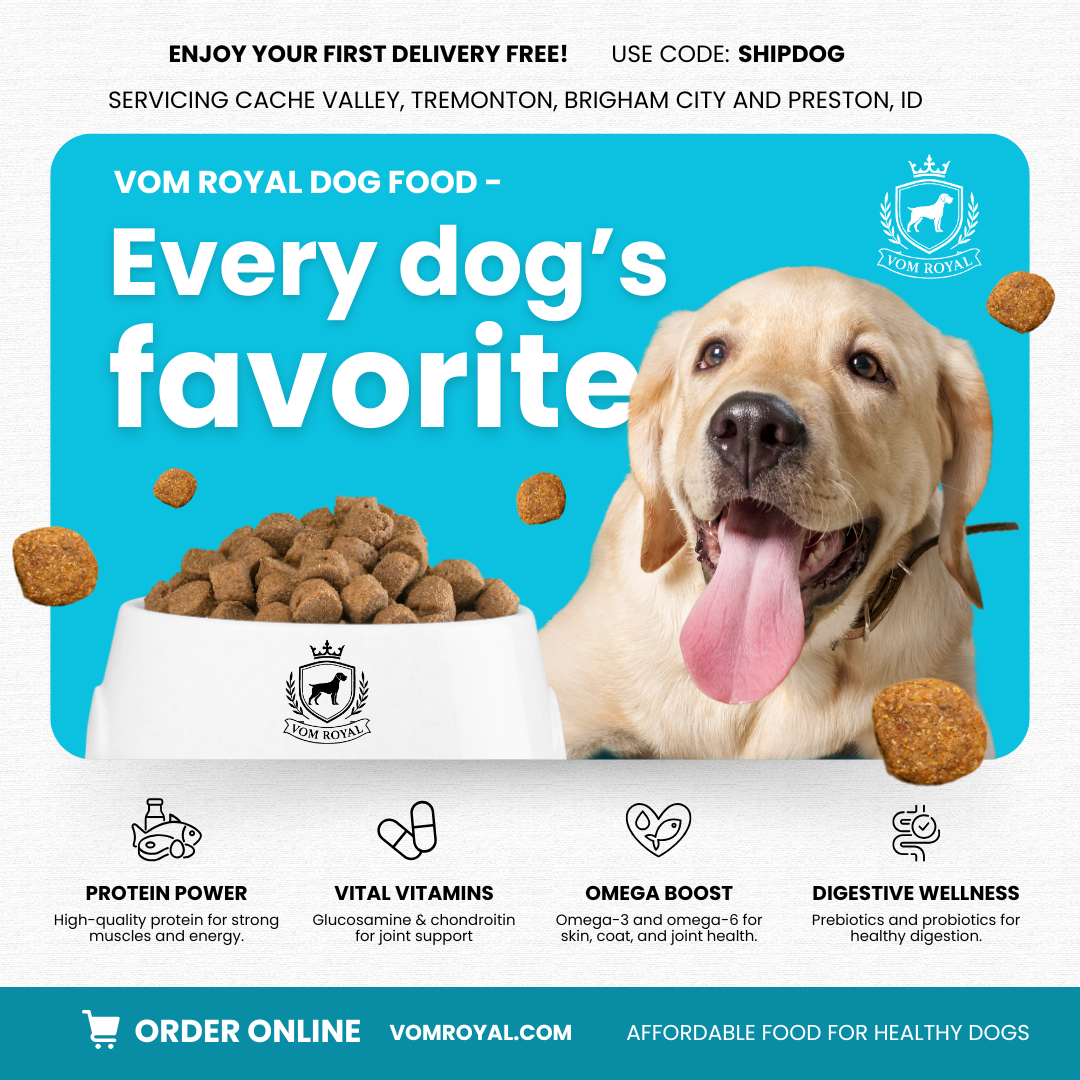 High-Protein Dog Food – 50lb $50 | NO Fillers + FREE First Delivery