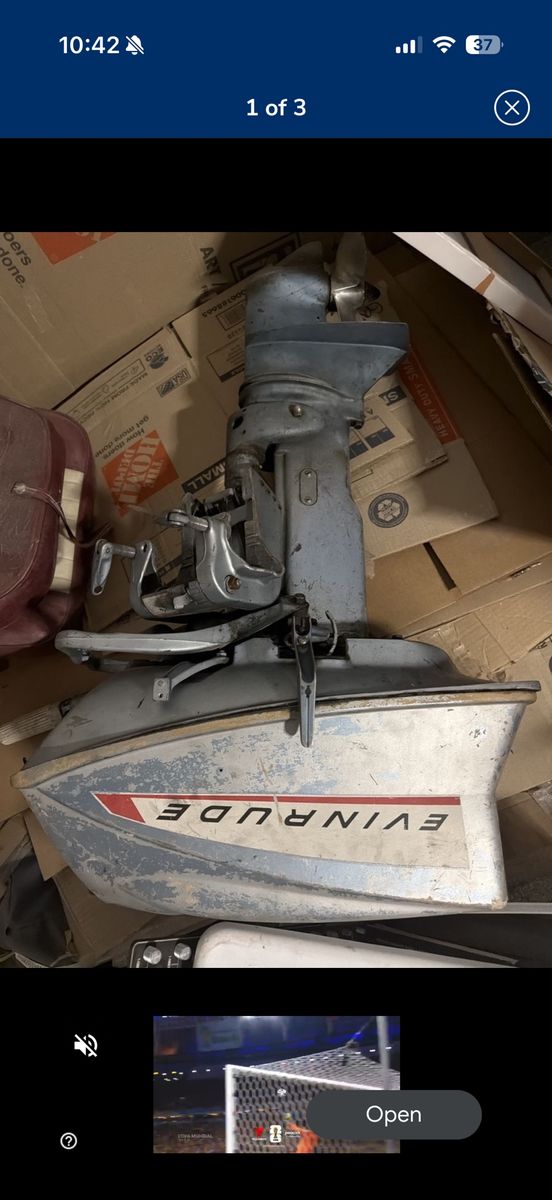 Evinrude 18hp fastwin