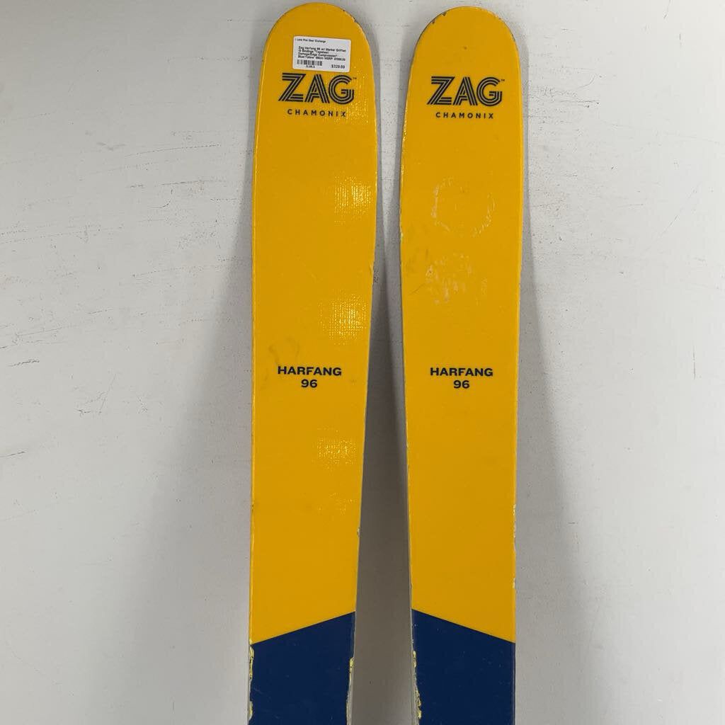 Zag Harfang 96 w/ Marker Griffon 13 Bindings *Topsheet Damage/Edge Compression*