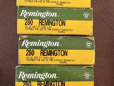 Remington 280 / 7mm Express factory ammo