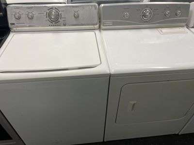 Maytag Large Capacity Washer and Dryer, Sturdy, Working Great, With Warranty!