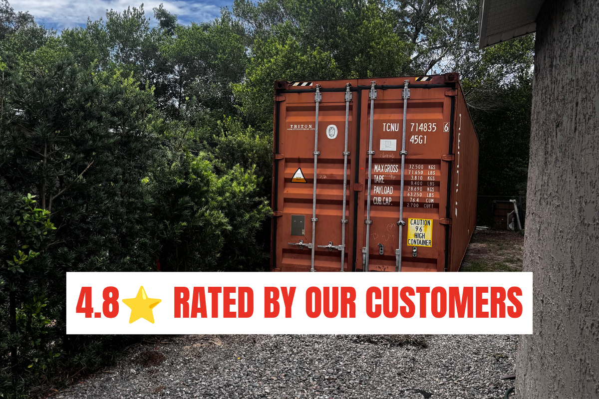 20' One Trip Container – Inventory Storage – Available Now