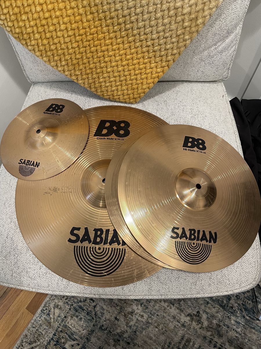 Sabian B8 Cymbals
