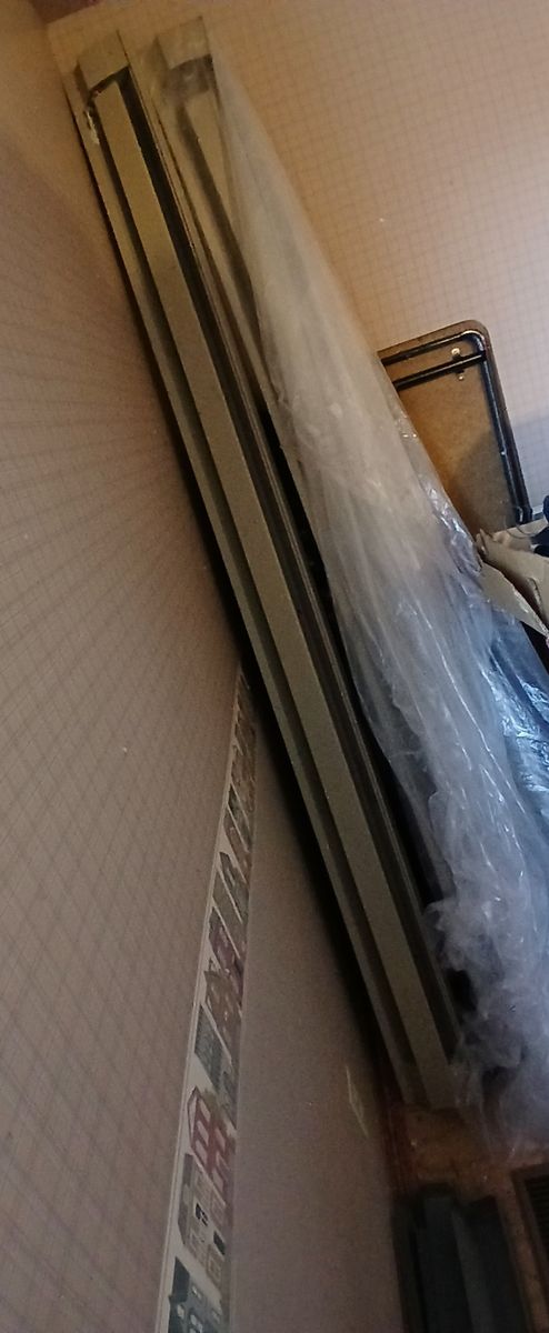 2 Ritetemp 8ft long wall Heater Units.