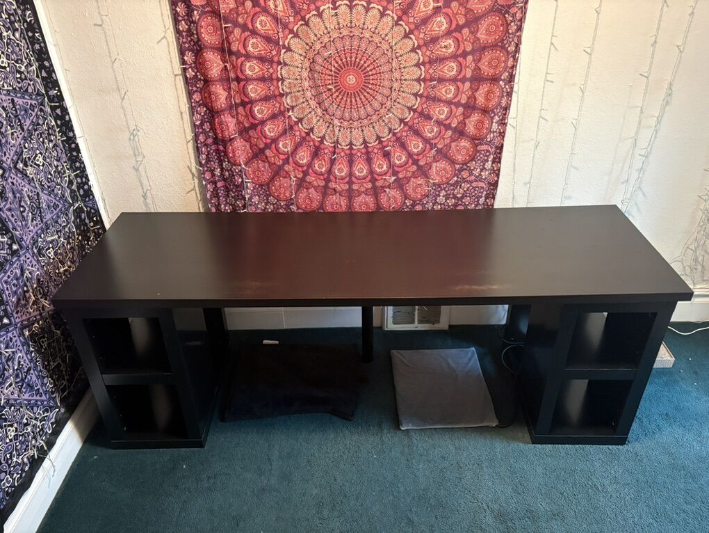 Black Ikea Desk