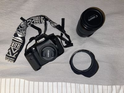 Canon 7D DSLR Camera + Lenses + Backpack