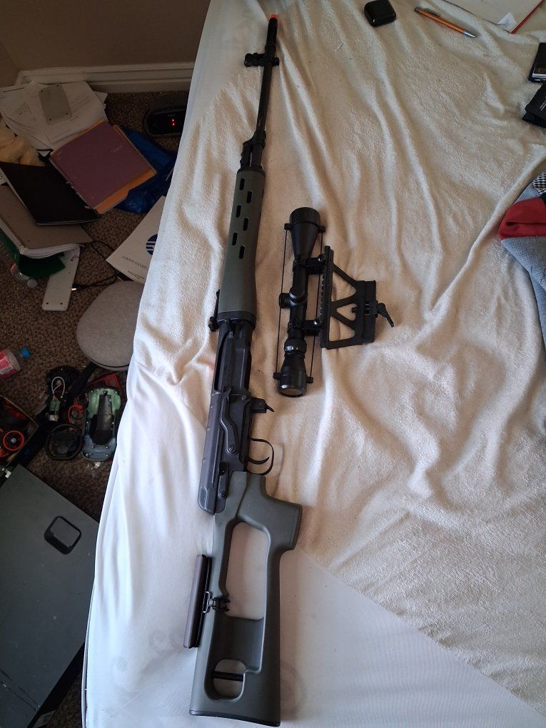 Dragonuv Airsoft Spring Sniper Rifle