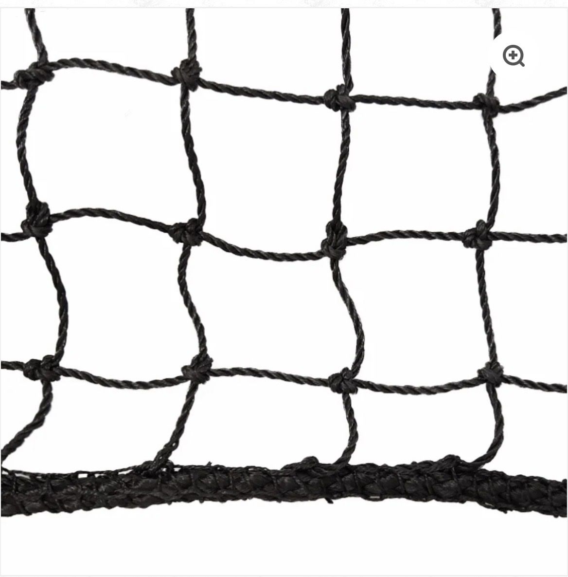Baseball batting cage net
