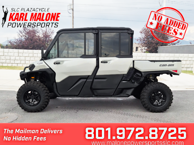 2026 Can-Am Defender MAX Limited HD11 Hybrid White