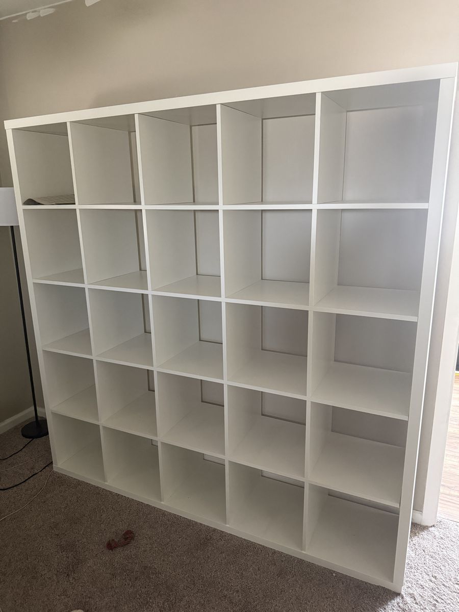 IKEA Kallax 5x5 shelving