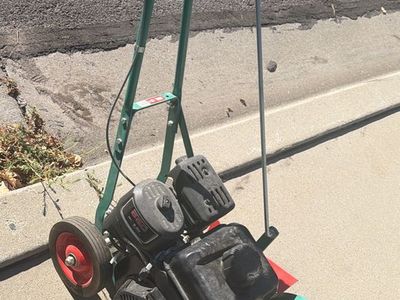 PowerTrim Edger 200-4 Gas Powered Lawn Edger like new
