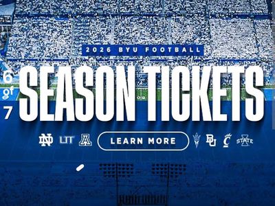 2 BYU Football Tickets for 2026 Season