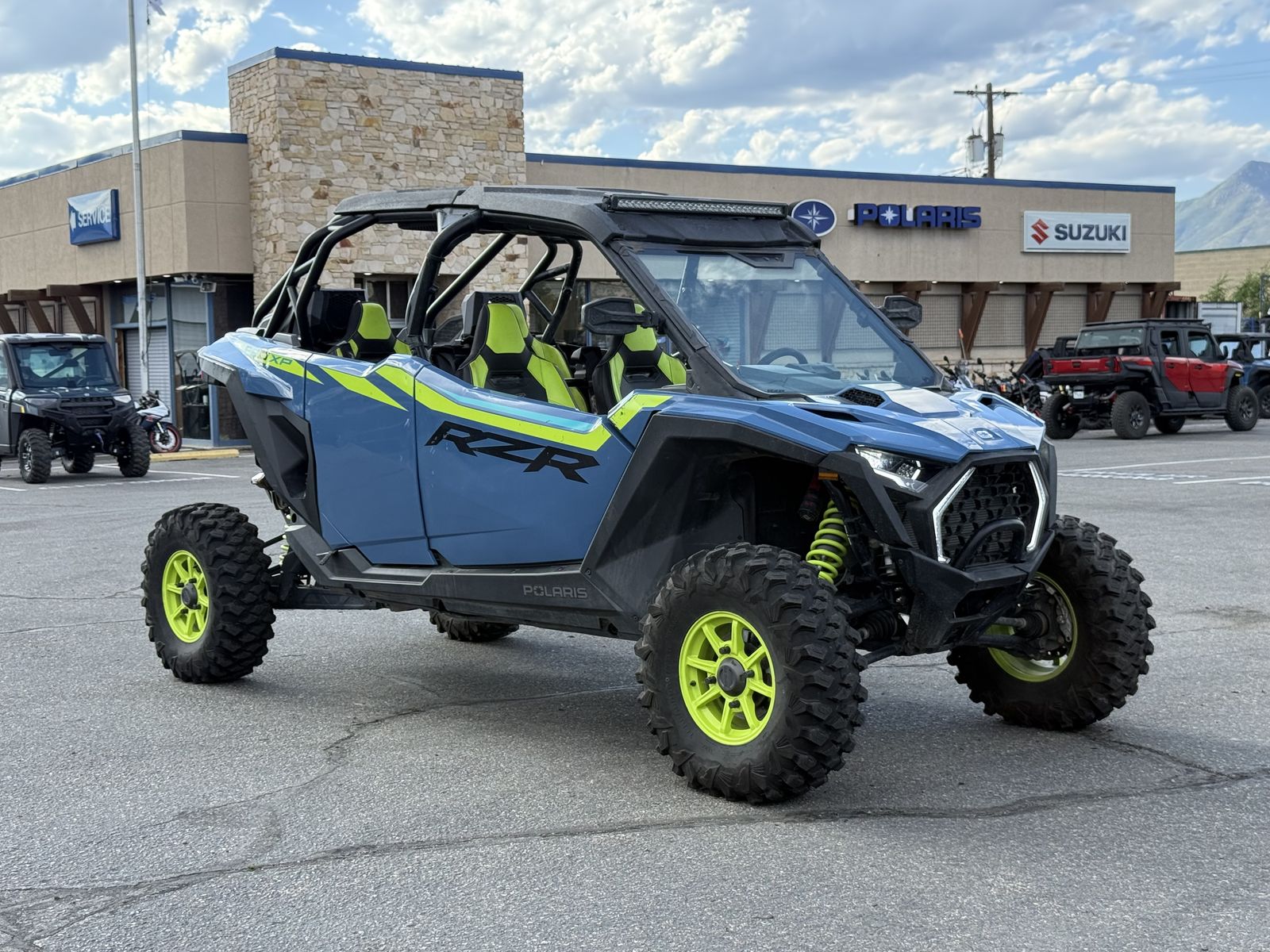 2025 POLARIS RZR Pro XP 4 Ultimate Zenith Blue - P