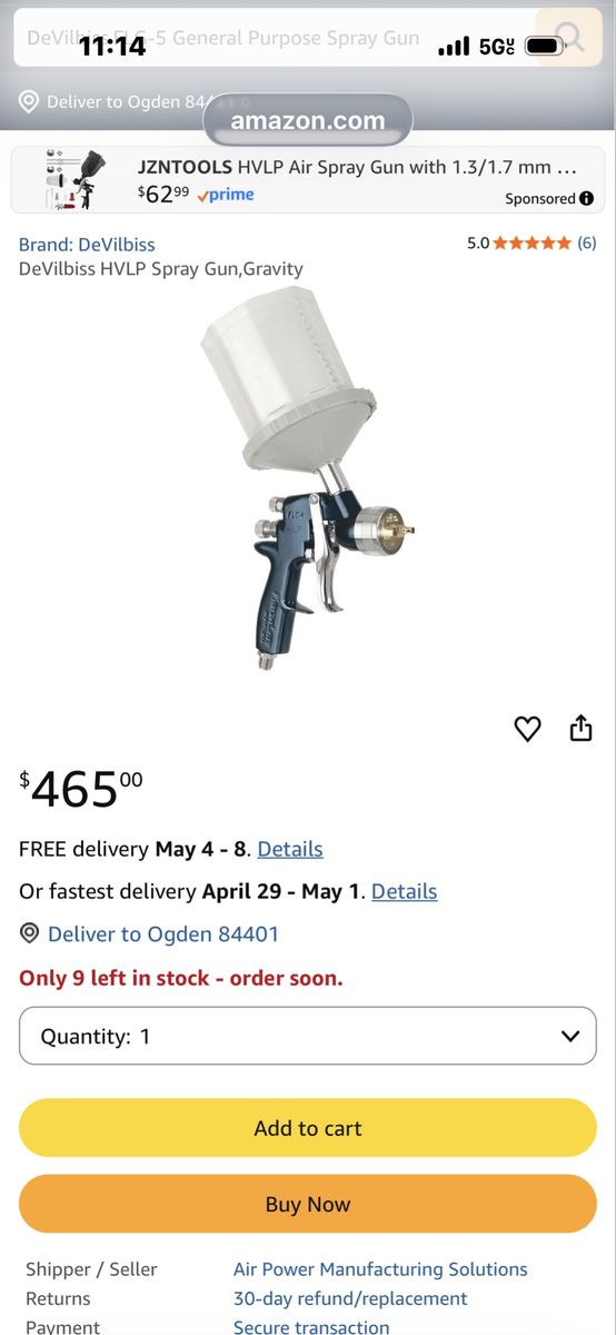 HVLP Spray gun
