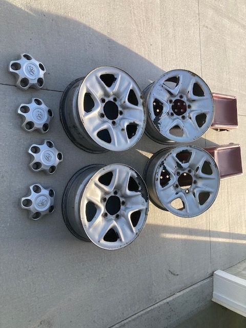 Steel wheels 2010 Tundra