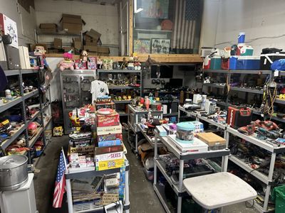 HUGE INDOOR YARD SALE!