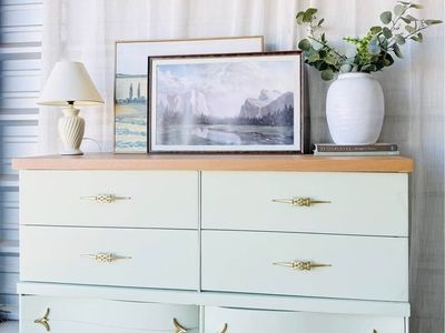 Modern Boho Chic 6 Drawer Dresser | Boho 6 Drawer Chest | Modern Dresser #4