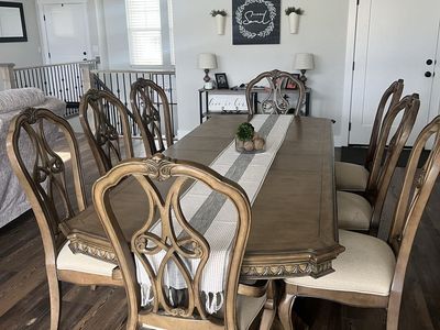 Dining Table Set – Table + 10 Chairs