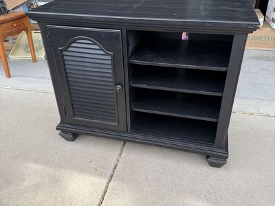 Black TV Stand / Entertainment Center
