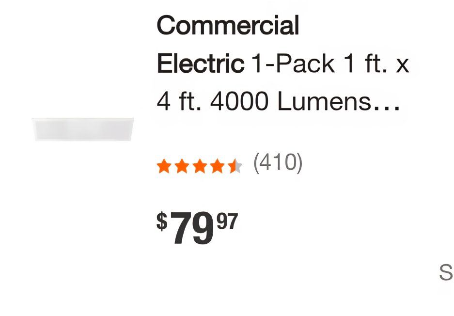 Commercial Electric Led color changing light