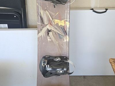 Morrow Fury 159cm Snowboard with Bindings and Boots - Used Snowboard Gear Set