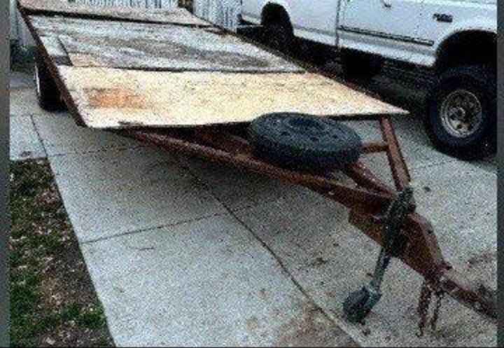 ATV trailer/flatbed with ramp