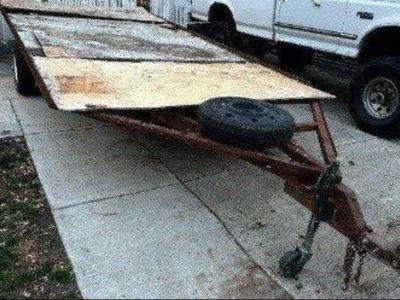 ATV trailer/flatbed with ramp