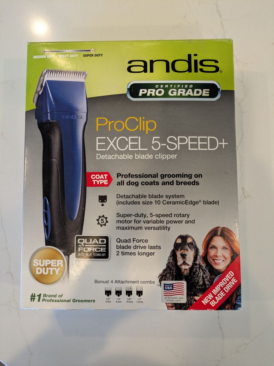Andis ProClip Excel 5-Speed Dog Clippers