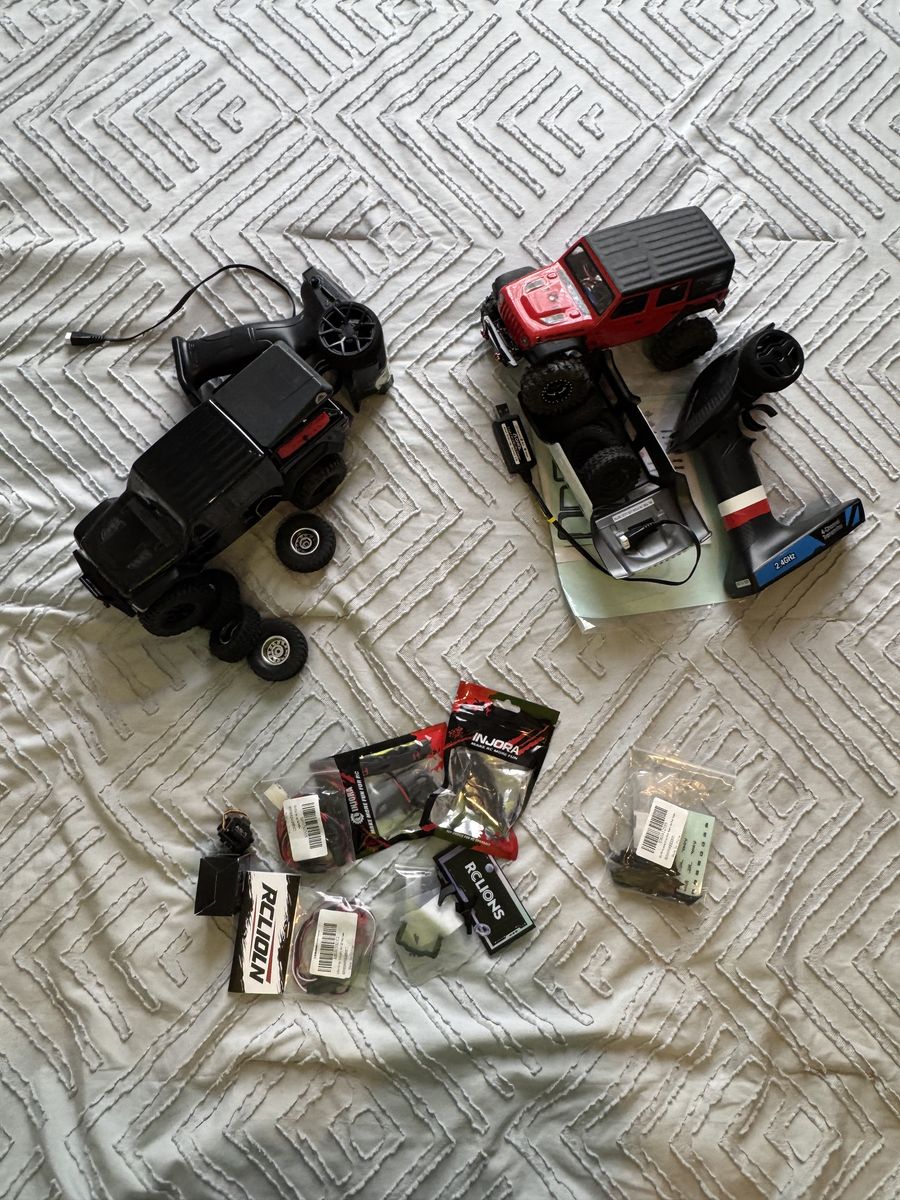 Two Axle SCX24 - JLU and Gladiator