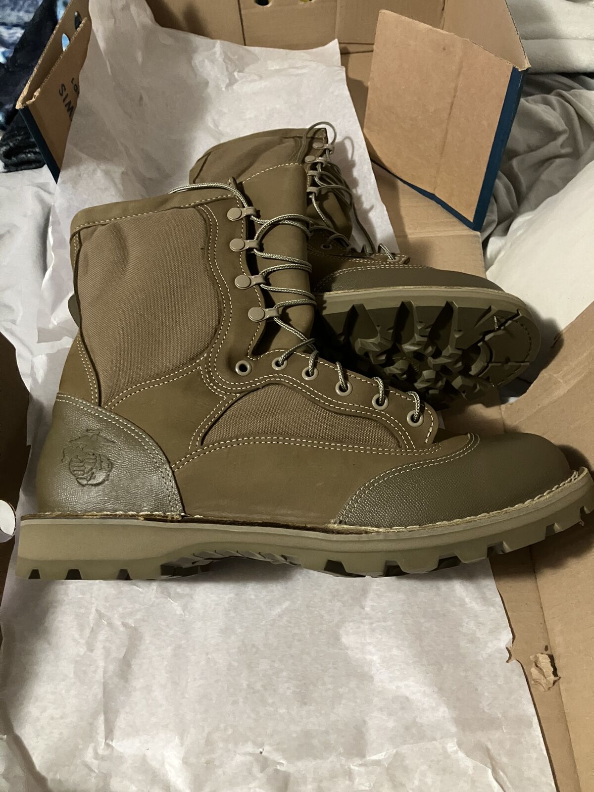 Brand new Danner USMC Rat boots size 14 $95.00 or trade.