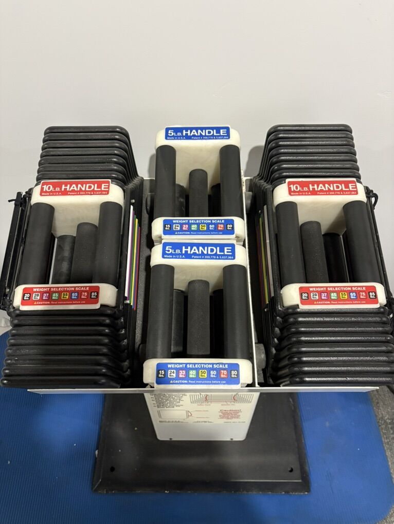 Powerblocks 5-85 Lbs