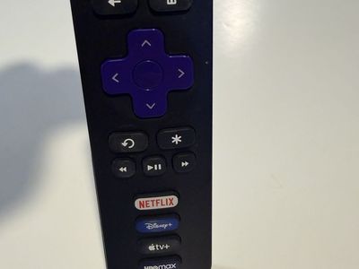 TCL Roku TV Remote Control with Netflix, Disney+, Apple TV+, HBO Max Buttons