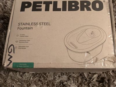 stainless steel pet fountain