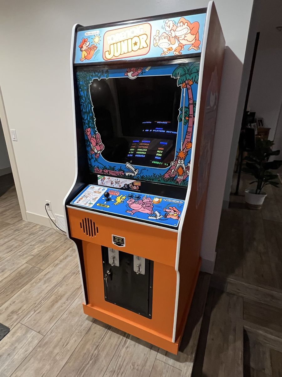 1982 Nintendo Donkey Kong Jr Arcade Game