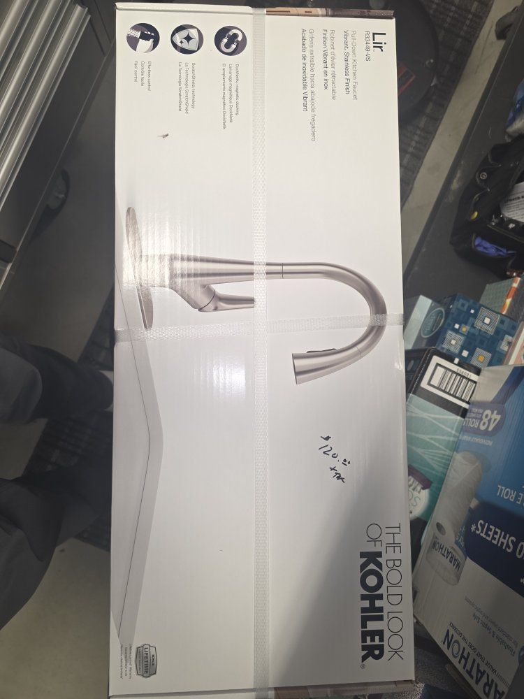 Kohler Lir R80049-SD-VS Pull-Down Kitchen Faucet Vibrant Stainless Finish