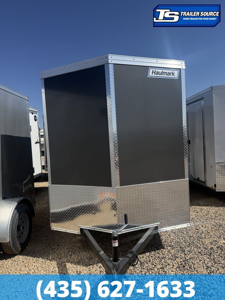 6x12 Haulmark Transport Enclosed Cargo Trailer - 6'6" Interior - 3.5K GVWR - .080 PolyCor