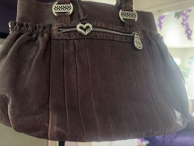 Purple Brighton satchel