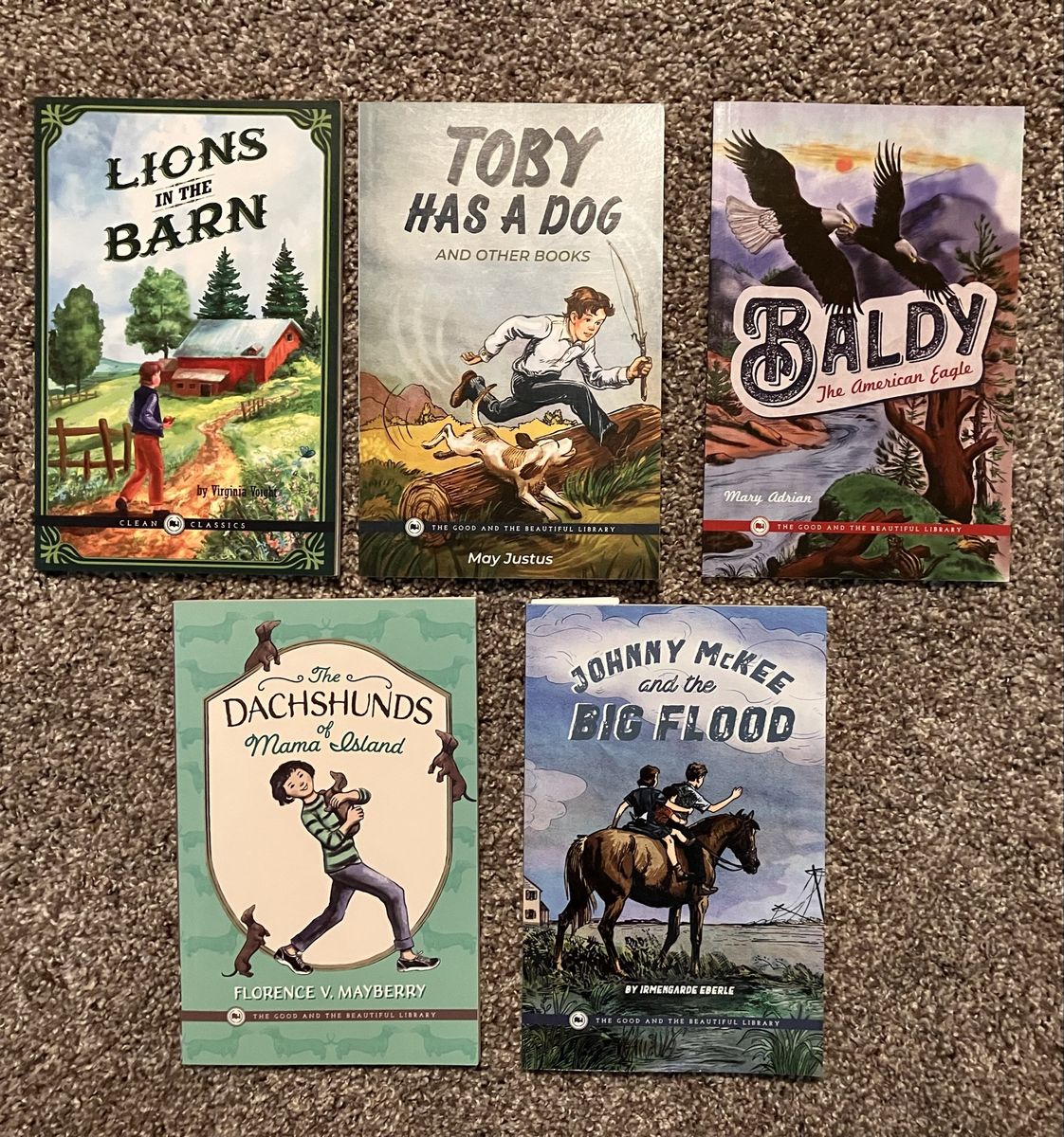 Lot of 9 The Good and the Beautiful Library Children's Chapter Books Level 4