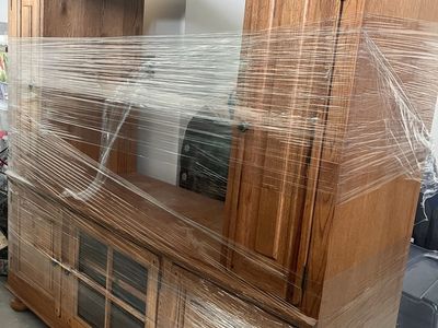 Solid Wood Entertainment Center