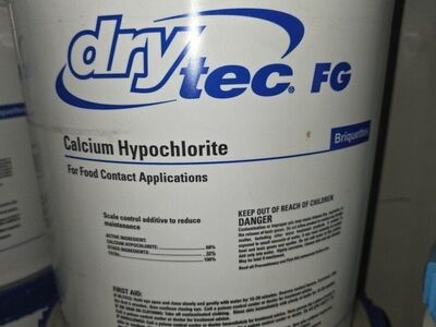 DryTec FG Calcium Hypochlorite Briquettes 50 lb