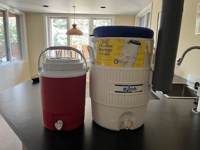 Igloo 5-Gallon Beverage Cooler PLUS 2-Gallon Cooler
