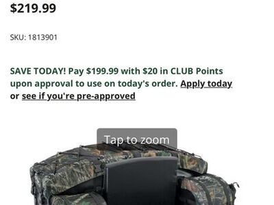 ATV TEK Arch Series ATV Cargo Bag