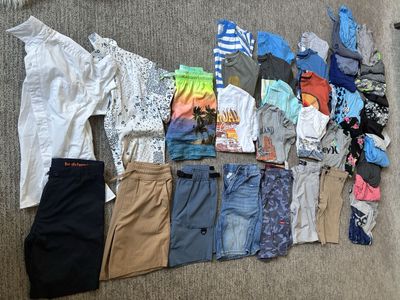 Boys Summer Clothes, Size Large (10-12)