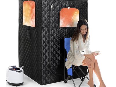 NEW Upgraded Version Portable Sauna for Home Full Body Personal Sauna Steam Sauna Tent at Home Spa