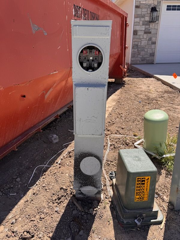 Temp Electrical Pedestal