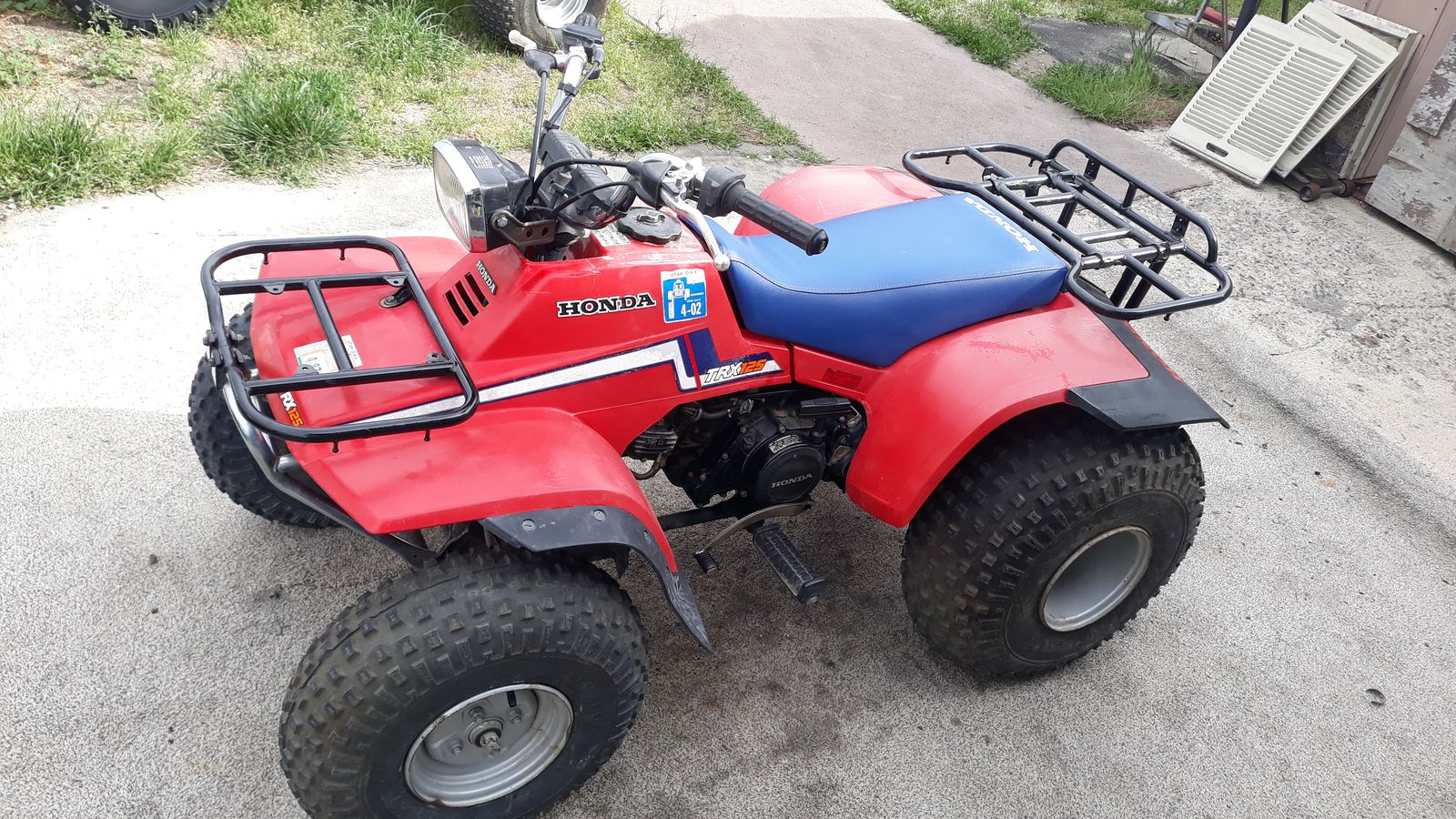 87 Honda TRX 125